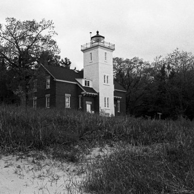 FORTY MILE POINT LIGHTHOUSE  MI